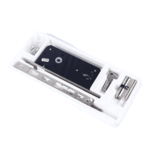 Al-Ahram Nickel Door Lock with Cylinder 5 Padlock Keys 7 CM - Silver
