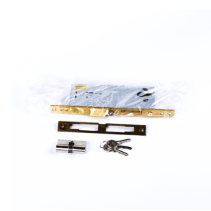 Cisa Italian Electrical Lock with Cylinder 3 Padlock Keys Gold