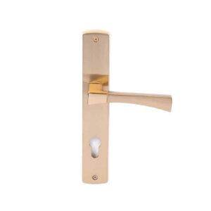 Doganlar Sigma Turkish Door Handle Set – Gold Matte