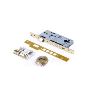 Lince Spain Mortise Door Lock With Cylinder 6 Dimple Keys Gold