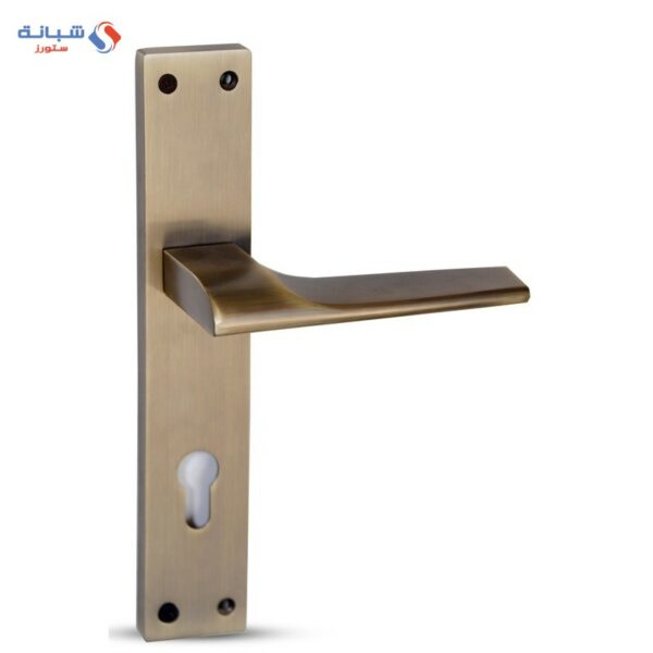 Cylinder Door Handle Set- Yellow Oxide