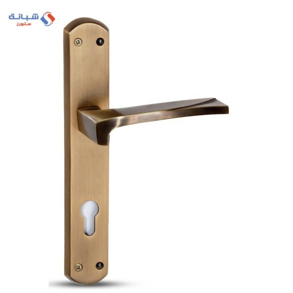 Cylinder Door Handle Set - Cafe