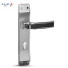 Cylinder Door Handle Set- Chrome . Titanium