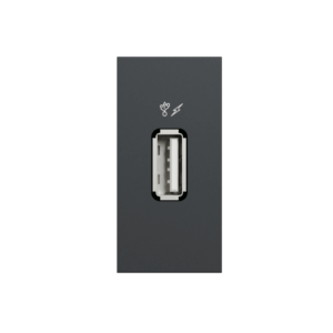 شنايدر بريزة USB type A -اسود