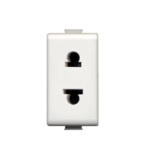 European-American Matix Socket 16 Amp - white