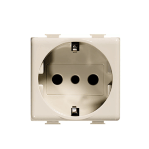 Bticino Matix Schuko Socket 16A- 250V- White