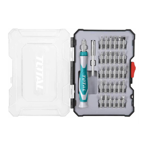 Total 32 Pcs Precision Screwdriver Bit Set