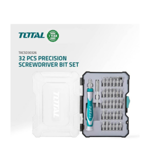 Total 32 Pcs Precision Screwdriver Bit Set