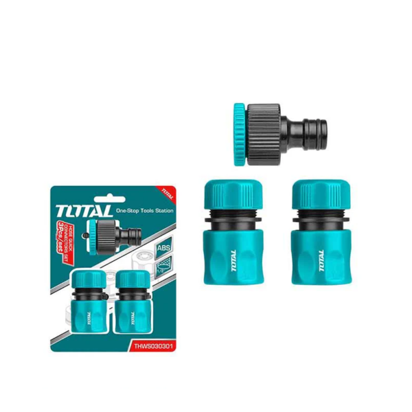 Total Hose Connectors Set - 3 Pieces