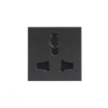 Bticino Classia Multistandard Socket - Black