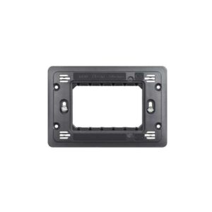Shabana Bticino Electric Chassis 3 Sockets Black 1 New