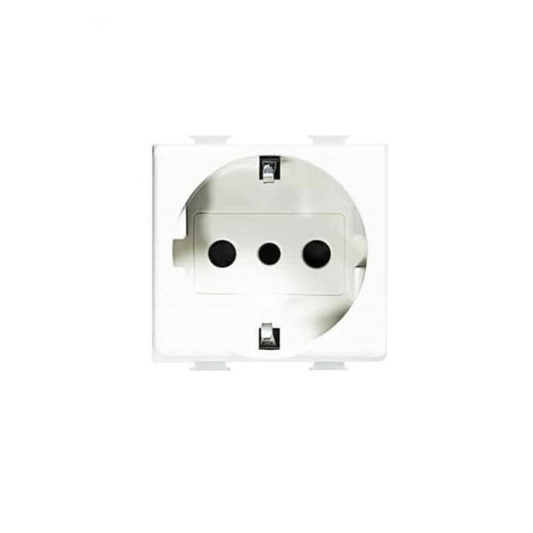 Shabana Bticino Type C Electric Socket Outlet White 1 New