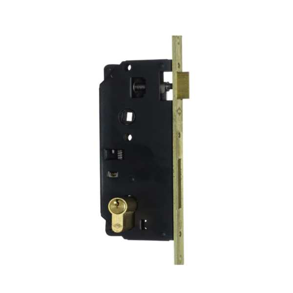 Shabana Stores Al Ahram Cylinder Door Lock Steel Copper Face 1 New