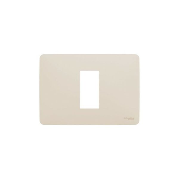 Shabana Stores Schneider New Unica Cover Frame 1 Slot Beige 1 New