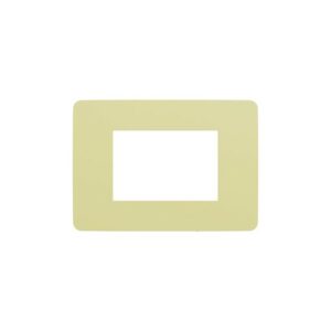 Shabana Stores Schneider New Unica Studio Cover Frame 3 Slots Light Green 1 New