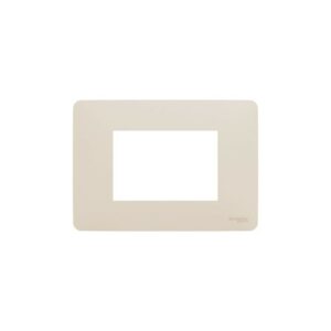Schneider Studio Cover Frame 3 Slots - Beige