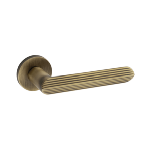Shabna Stores Rosette Dognlar Turkish Marin Cylinder Door Handle Set Yellow Oxide New