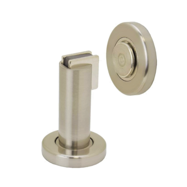 Shabana Stores Magnetic Door Stop Chrome 2 New