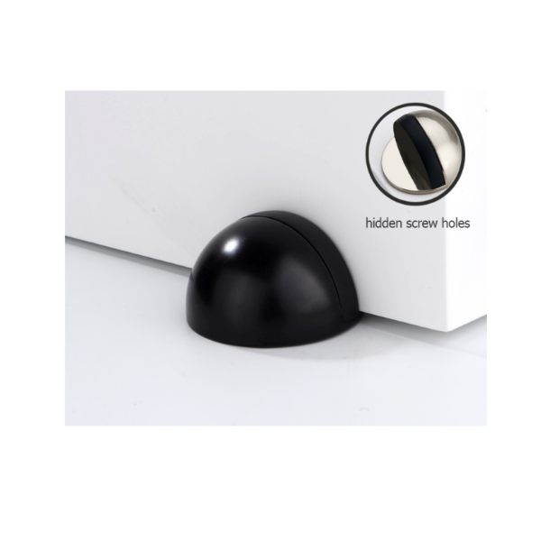 Shabana Stores Semi Circular Door Stop Black 2 New
