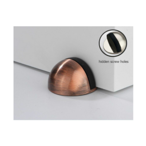 Shabana Stores Semi Circular Door Stop Red Oxide 2 New