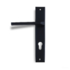 Al - Ahram Cylinder Door Handle Set Afm - Black