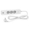 Schneider Electric Extension 3 Sockets + Usb Socket Black-3m